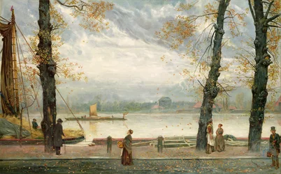Cheyne Walk, 1870